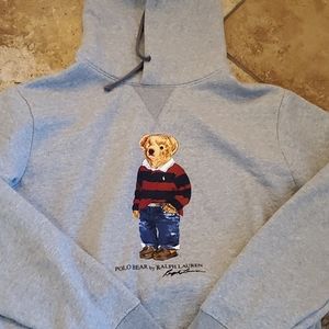 Polo Ralph lauren rugby bear hoodie